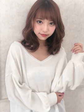 フレームプラス 御堂筋難波店(FRAME +) ゆるふわレイヤーミディアム