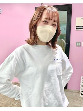 ディーカヘアーセンダイ(Di KA HAIR sendai) chocolat orange/オレンジカラー/ハイトーンカラー/ブリーチ