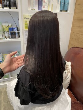 コスタ オブ リシェール(The COSTA of RICHAIR) ダークブラウン×ナチュラルロングレイヤー