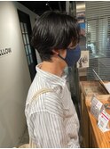 センターパートショート【メンズサロン The WILLOW 神保町店】