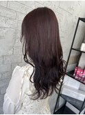 ピンクブラウンカットカラートリートメント池袋9089