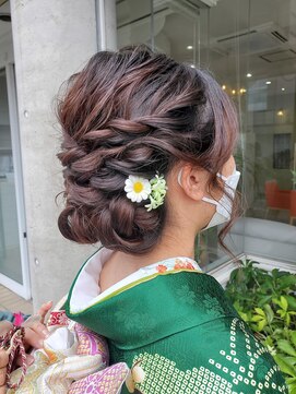 ヘアーズ 本店(HAIRZ) 《HAIRZ》一原☆成人式スタイル!