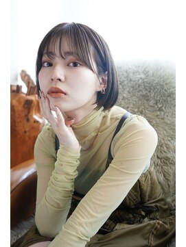 ラヴィズム 名駅店(LUVISM) 丸みミニボブ前下がりひし形大人可愛い１０代20代