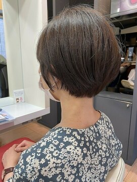 アフロディーテ ギンザ 秋葉原店(APHRODITE GINZA) 前髪/マチルダボブ/ピンクベージュ/インナーグレージュ/秋葉原