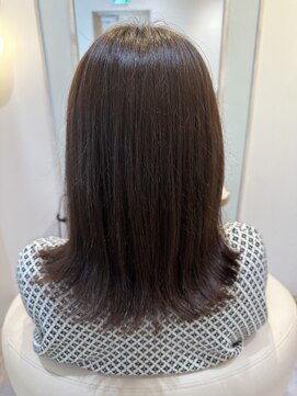 アンド ラ ブランシュ(&.La Blanche) ショコラアッシュ/ヘルシースタイル/縮毛矯正/ストレート/大宮