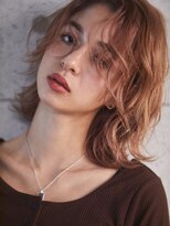 ブレンアネックスバイドット(BLEN ANNEX by.dot)&nbsp;前髪切りっぱなしボブエアリーロング美髪ピンクブラウン[町田駅]