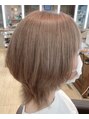 マニス(manis)&nbsp;カラーは透明感出して、やわらかい質感に！！