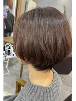 レイリー(LAiLy)&nbsp;首元すっきりショート　春色ピンクカラー