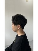 MEN'S HAIRダークアッシュベリーショート