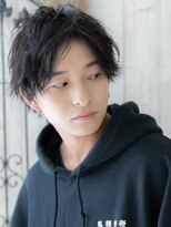 モッズヘア メン 南越谷南口店(mod's hair men)&nbsp;20代30代ブラックスパイラルパーマフェザーマッシュT南越谷