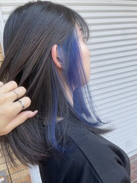 ヘアーサロン ミル(hair salon MiL) イヤリングブリーチカラー
