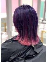 シャルティア(SHALLTIA)&nbsp;ピンクバイオレット【山口市美容室】【山口市ハイトーンカラー】
