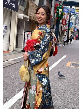 ヘアースタジオ ジェイワン(hair studio J ONE) 成人式 振り袖 着付け ヘアアレンジ ヘアメイク ヘアセット