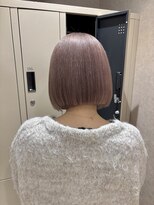 ジーニー 横浜(giinii)&nbsp;横浜/ピンクベージュ/ミニボブ