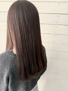 ルノン フィージュ(LUNON fieju) ブリーチなし/シルバーグレージュ/髪質補修カラー