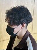 ツイストスパイラルパーマスパイラルパーマシャドウパーマ