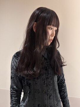 マイル 渋谷(mile) ブリーチなしカシスラベンダー