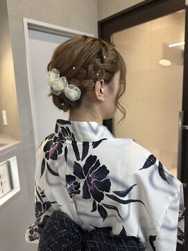 ジゼル 小倉(GiseL) シニヨン/浴衣着付け