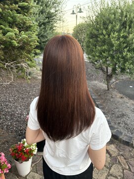 ヘアルーム フラット(HAIR ROOM flat) ブラウンカラー^ ^