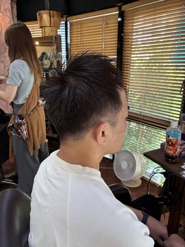 ロッソバイアルター 鎌取(ROSSO by aL-ter) ブルーブラック/スパイキーショート/フェード[鎌取/増田]