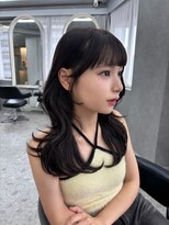 ボタン ハカタ(VOTAN hakata)&nbsp;市野瀬裕奈/博多韓国ヘア/顔周りカット/レイヤーカット/暗め