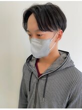 イーエル フレスコ(e.ll fresco) センターパートメンズヘア