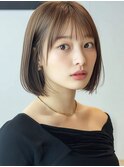ショートボブ/ストレートボブ/前下がりボブ髪質改善20代30代40代