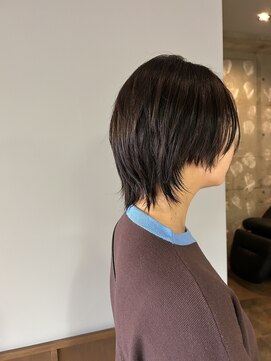フープ 川越(hoop) ウルフなレイヤースタイル