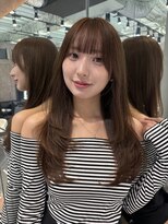 ロンドロゼ 池袋(Lond rose)&nbsp;♪オリーブグレー/レイヤーカット/黒髪/マロンベージュ/21