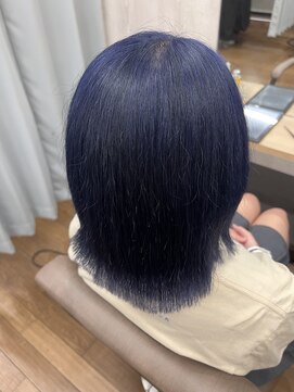 テーラヘアー 幕張本郷店(TELA HAIR) ネイビーブルー