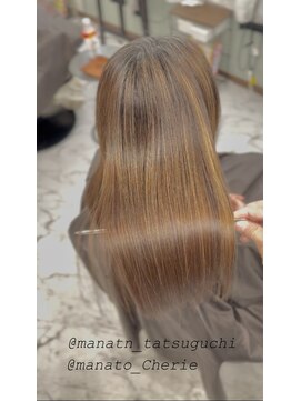 シェリー(Cherie) Cut × METEO Straight × Highlight