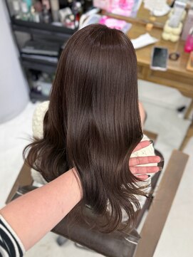 ハピネス 梅田茶屋町店(HAPPINESS) 韓国ヘア/レイヤーカット/ブリーチなし/チョコブラウン
