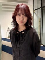 ラパンセノアール(LA PENSEE NOIR)&nbsp;ミディアムレイヤー×レッドカラー