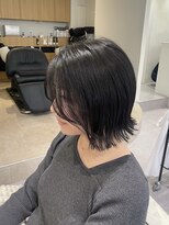 ブランシュ 南行徳店(BLANCHE)&nbsp;外はねボブ/顔周りカット/似合わせカット