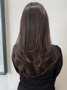 コルソ バイ ケーツー(CORSO by k-two) レイヤーカット/柔らかグレージュカラー/髪質改善