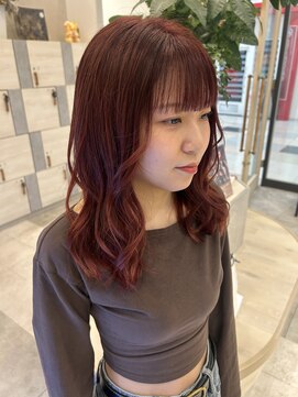 アストレアバイイーリス(ASTRAEA by Iris) ダブルカラー×レッド