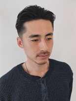 イナフ(ENUFF) 多毛・硬毛でもできる。男らしいアップバングスタイル