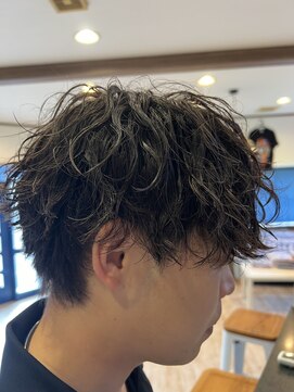 バーバーズ ミックスアップ(BARBERs MiXXUP) シャドウパーマ