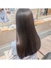 【艶の持続】　カラー＋髪質改善トリートメント　￥19800