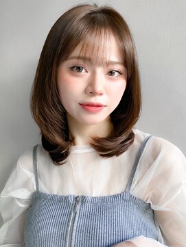 リヤン 表参道(lyann) ワンホンレイヤーうる艶髪美髪艶感結べるボブデジタルパーマ
