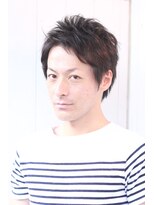 アムレヘアー(amule hair)&nbsp;【amule hair】アップバングメンズショート/20代/30代/40代