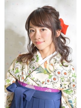 ヴァンクシー バイ ルナ(VANKCY by Luna) 【neolive plus】卒業式アレンジはハーフアップにリボンで決まり