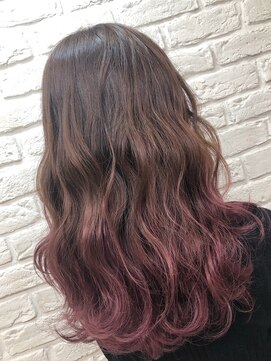 アンククロス 表参道(ANKH CROSS) ブライトピンクグラデーション【ANKH CROSS 表参道】