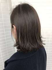 [OCEAN Hair&Life]大人の切りっぱなし☆ミニマムボブ☆