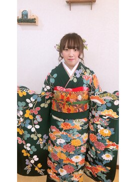 ナカジマ美容室 和装・