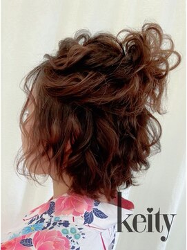 ケイティ(Keity) ハーフアップ【電話でお得】ヘアセット2300円→2100円