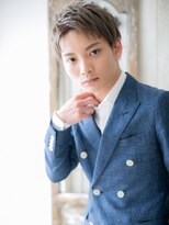 モッズヘア メン 南越谷南口店(mod's hair men) 外国人風メッシュカラーで格上げスリークショートJ