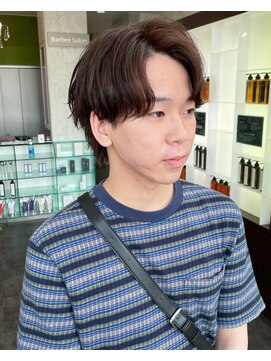 マジック(Magic) センターパート ニュアンスパーマ