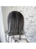 切りっぱなしボブ