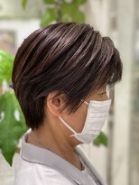 ヘアーズ 住吉店(HAIRZ)&nbsp;《HAIRZ》大岩真弓☆大人女性に(^^)クールなシルバーハイライト